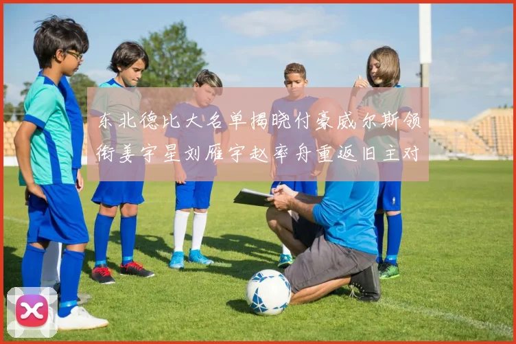 东北德比大名单揭晓付豪威尔斯领衔姜宇星刘雁宇赵率舟重返旧主对决